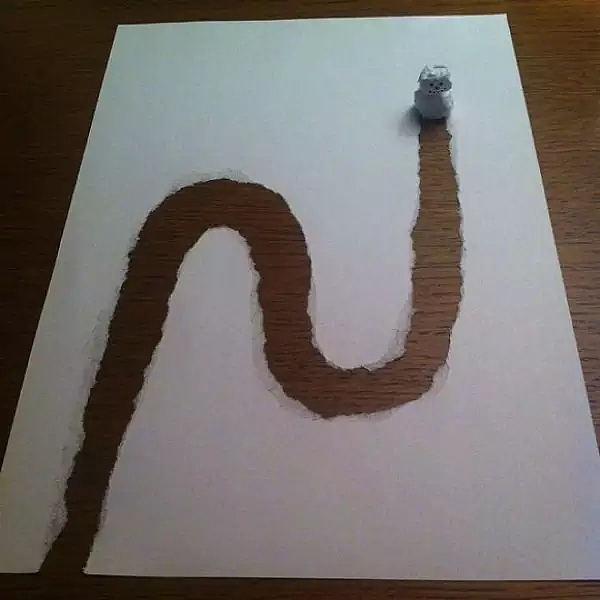 Art，Tear paper，originality，Design，