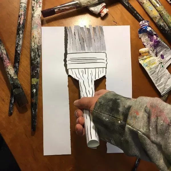 Art，Tear paper，originality，Design，