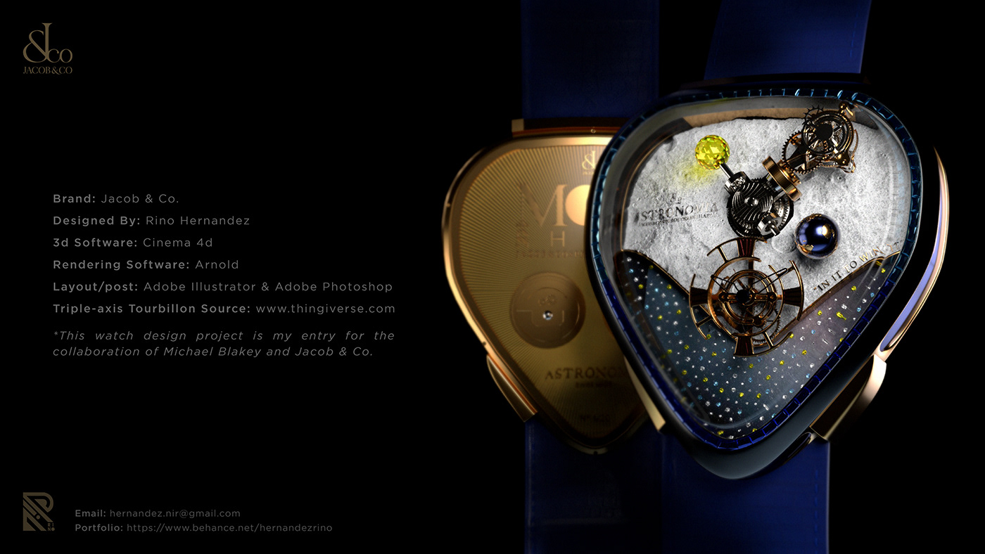 Jacob Co，Wrist watch，Astronomical series，
