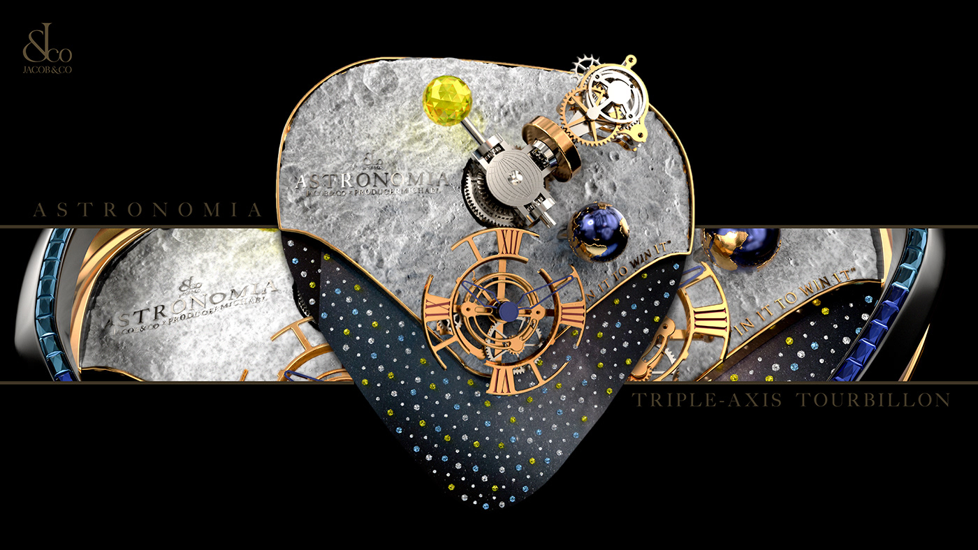 Jacob Co，Wrist watch，Astronomical series，