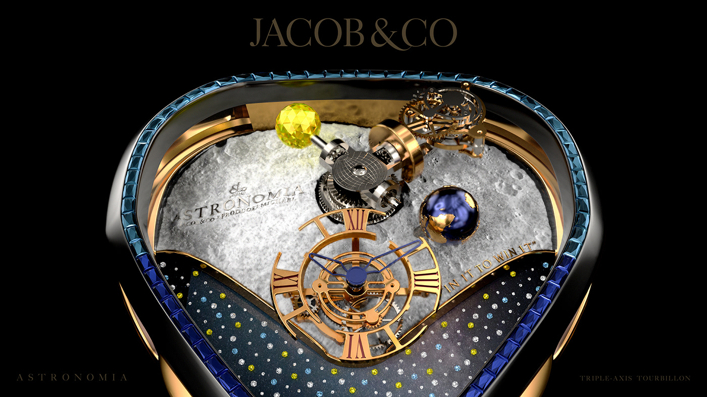 Jacob Co，Wrist watch，Astronomical series，