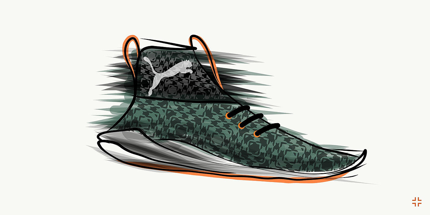 Puma，shoes，concept，