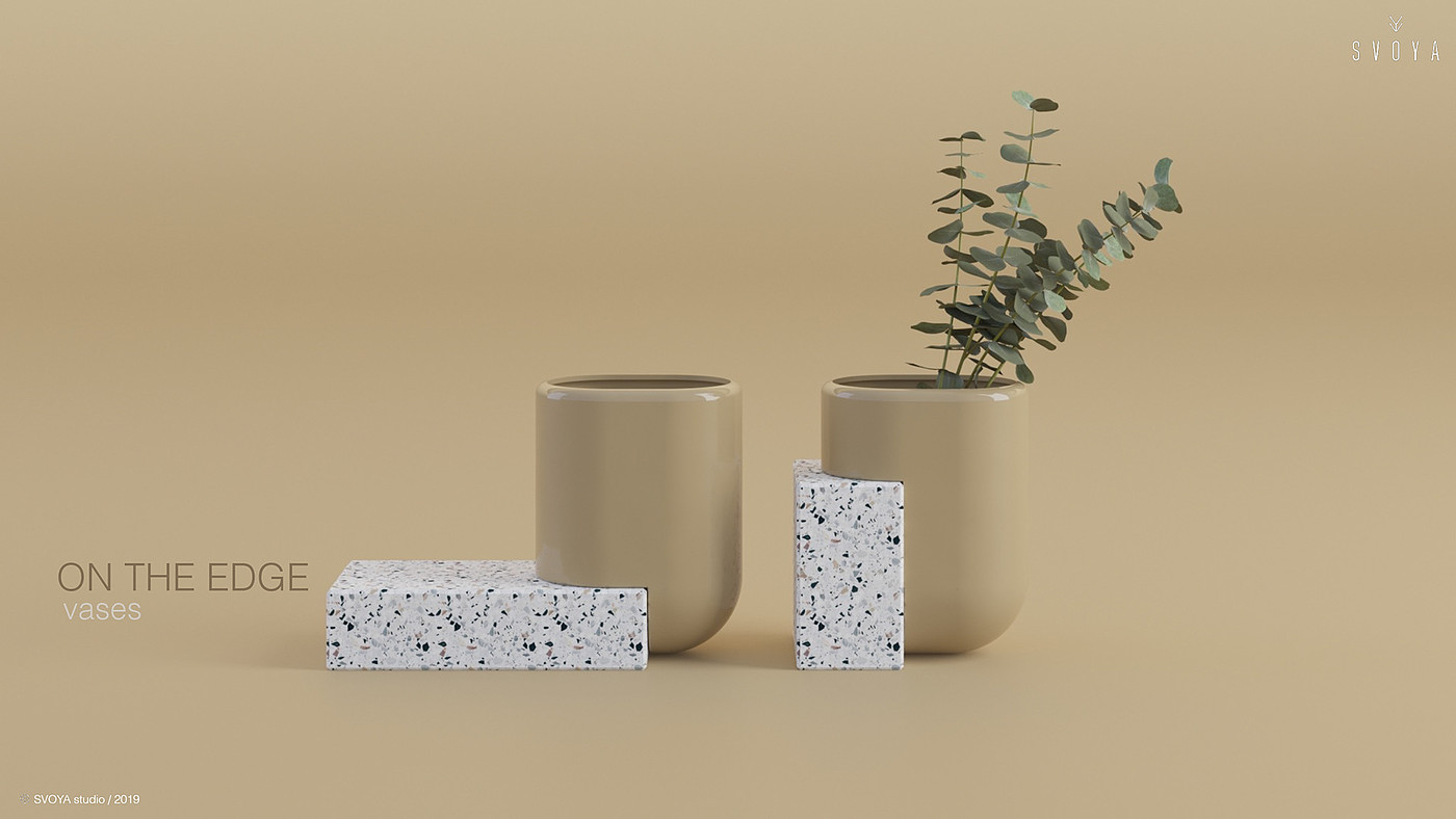 vase，Potted plants，decorate，