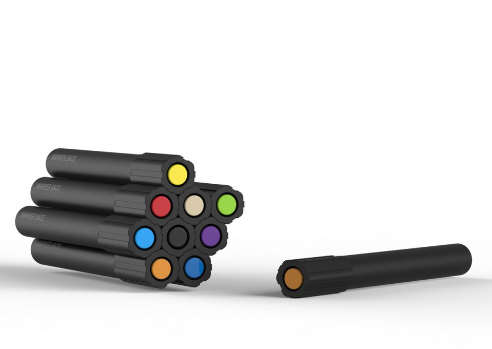 Loss prevention，colour，originality，marker pen，