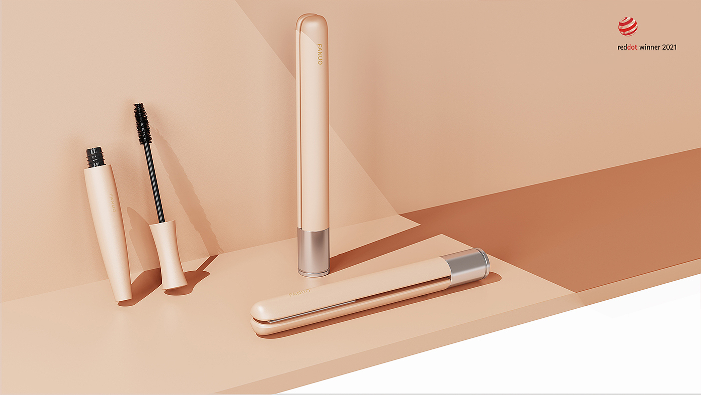 Hair curler，fashion，Simplicity，Appearance design，hair straightener，Red dot award，small home appliances，Sense of science and technology，