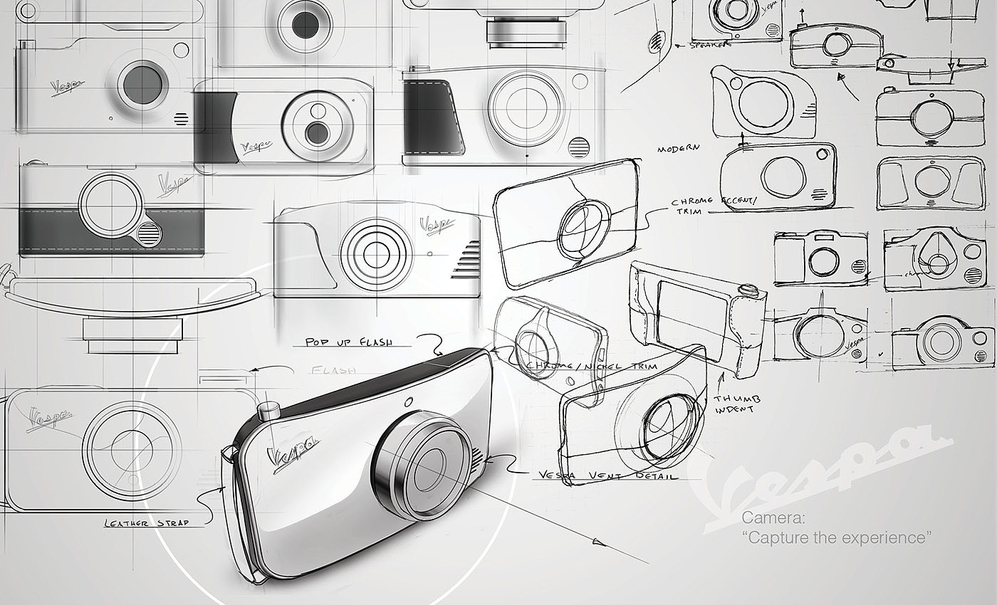 camera，Retro，locomotive，Vespa Cam，