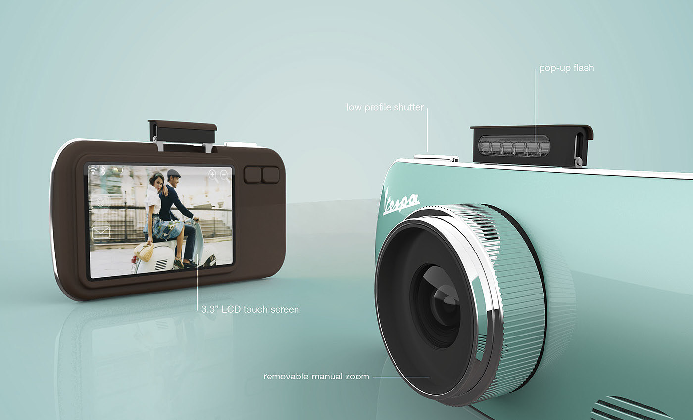 camera，Retro，locomotive，Vespa Cam，