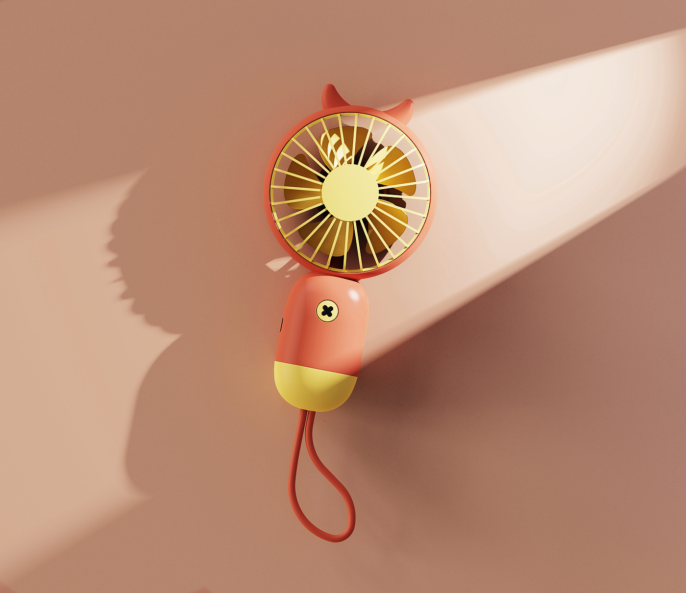 The first small fan designed，