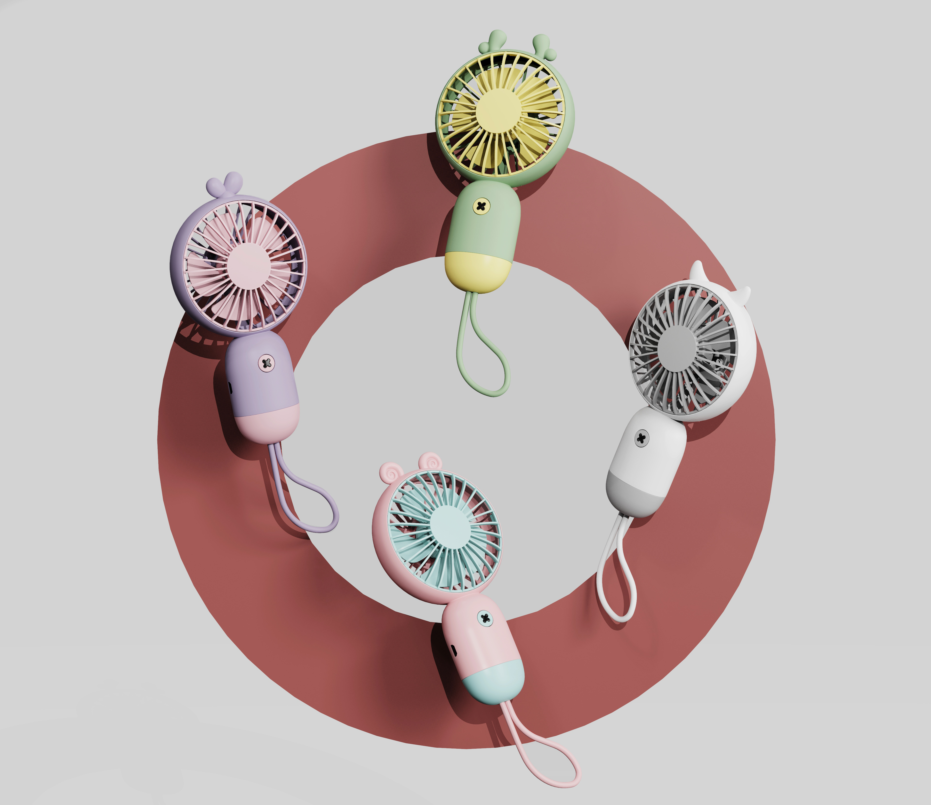 The first small fan designed，