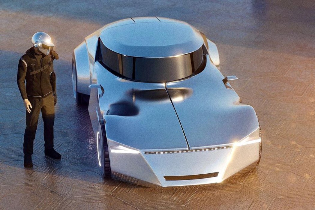 automobile，Helmet，Punk，Concept Car，