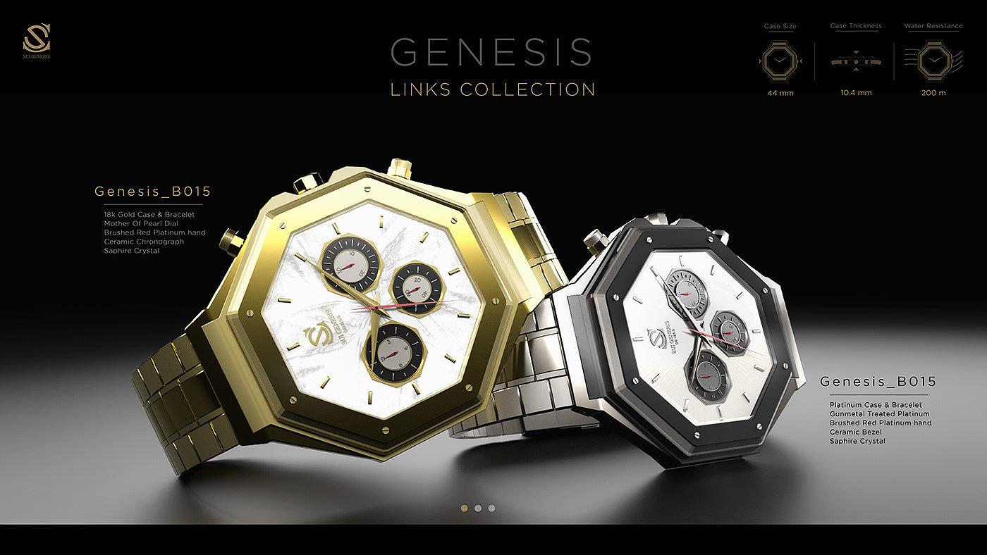 腕表，手表，Sui Generis，概念设计，