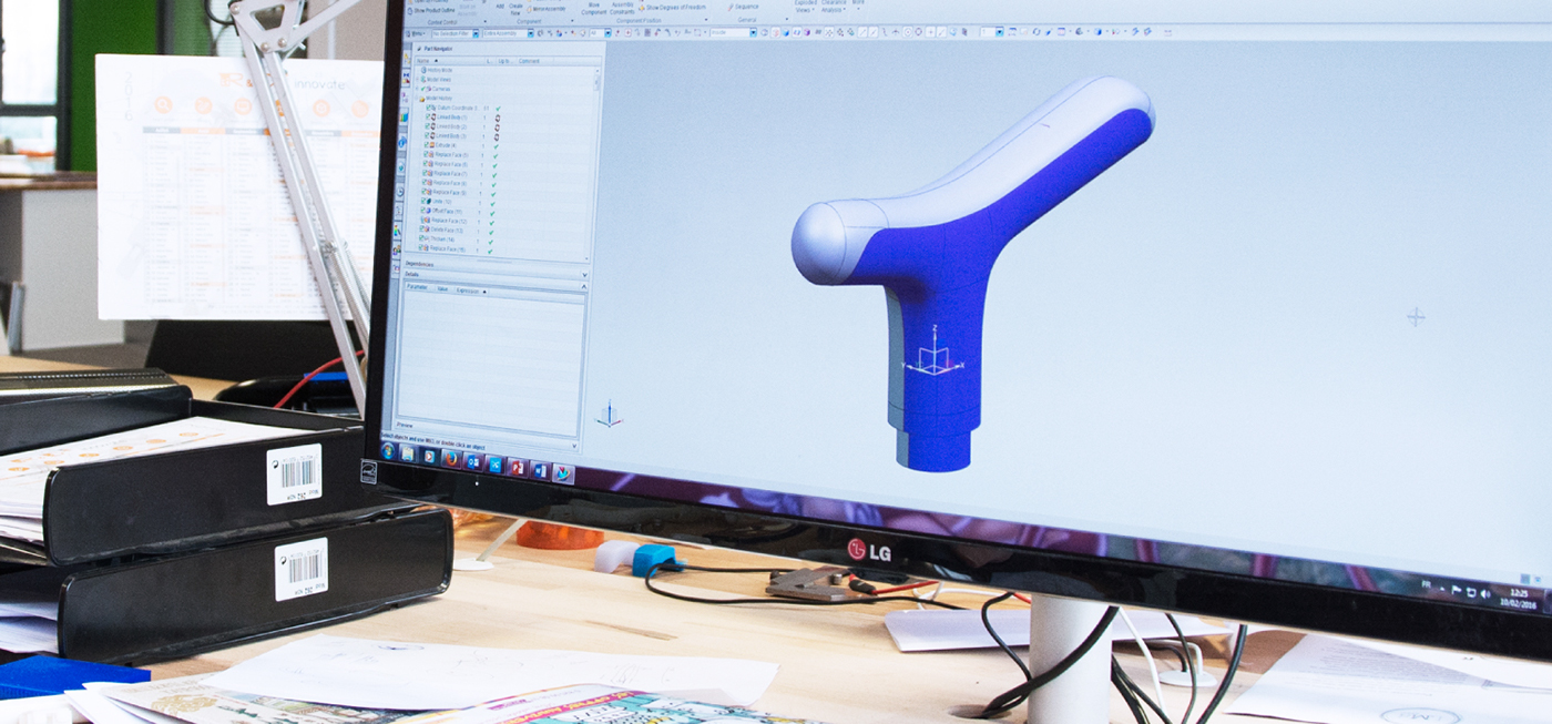 product design，Walking stick，location，security，