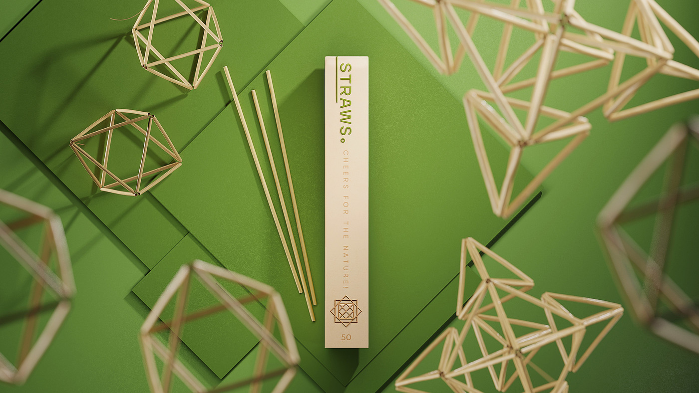 environment protection，sustainable，product design，straw，