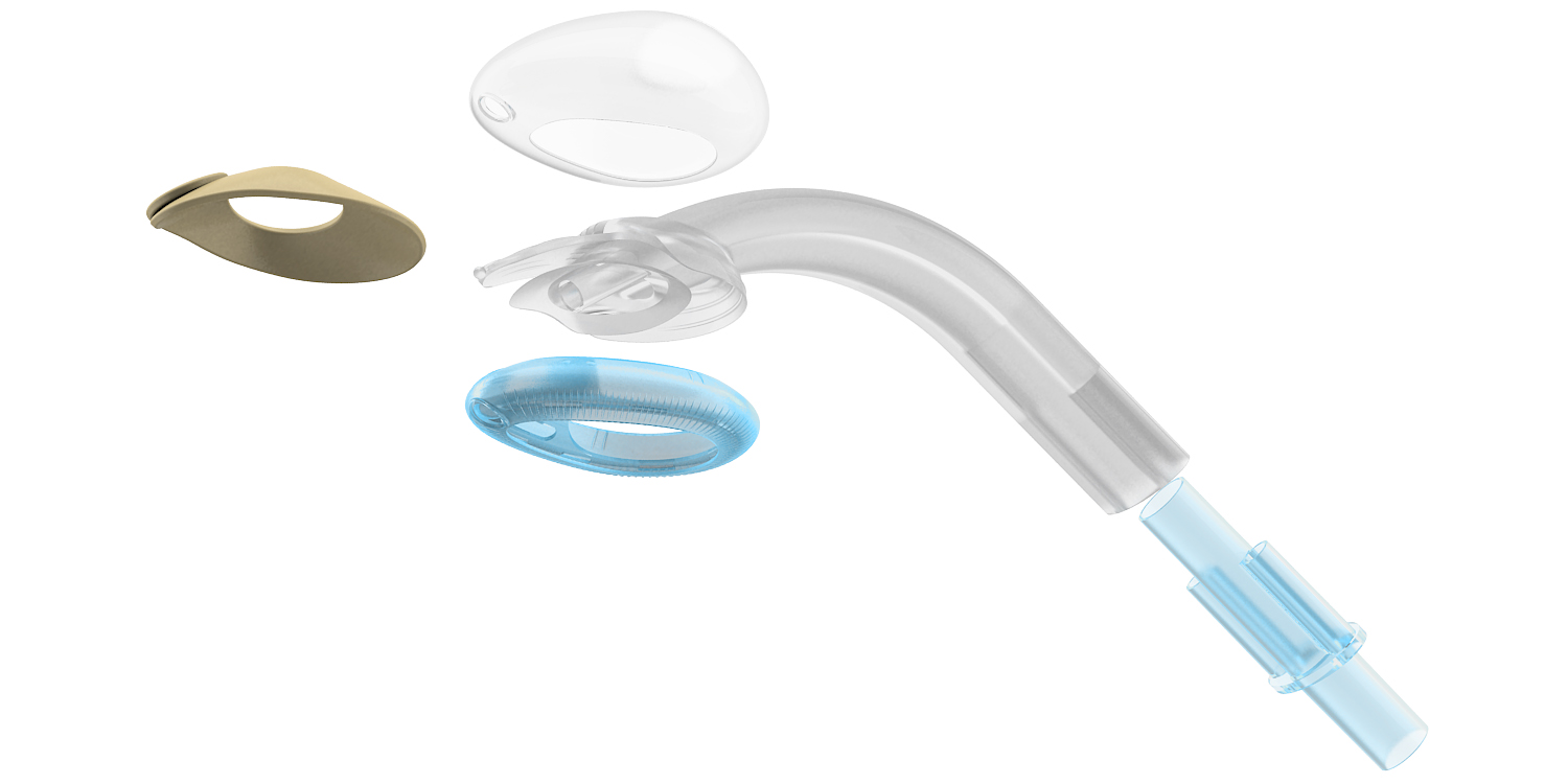 Laryngeal mask，Tracheal tube，