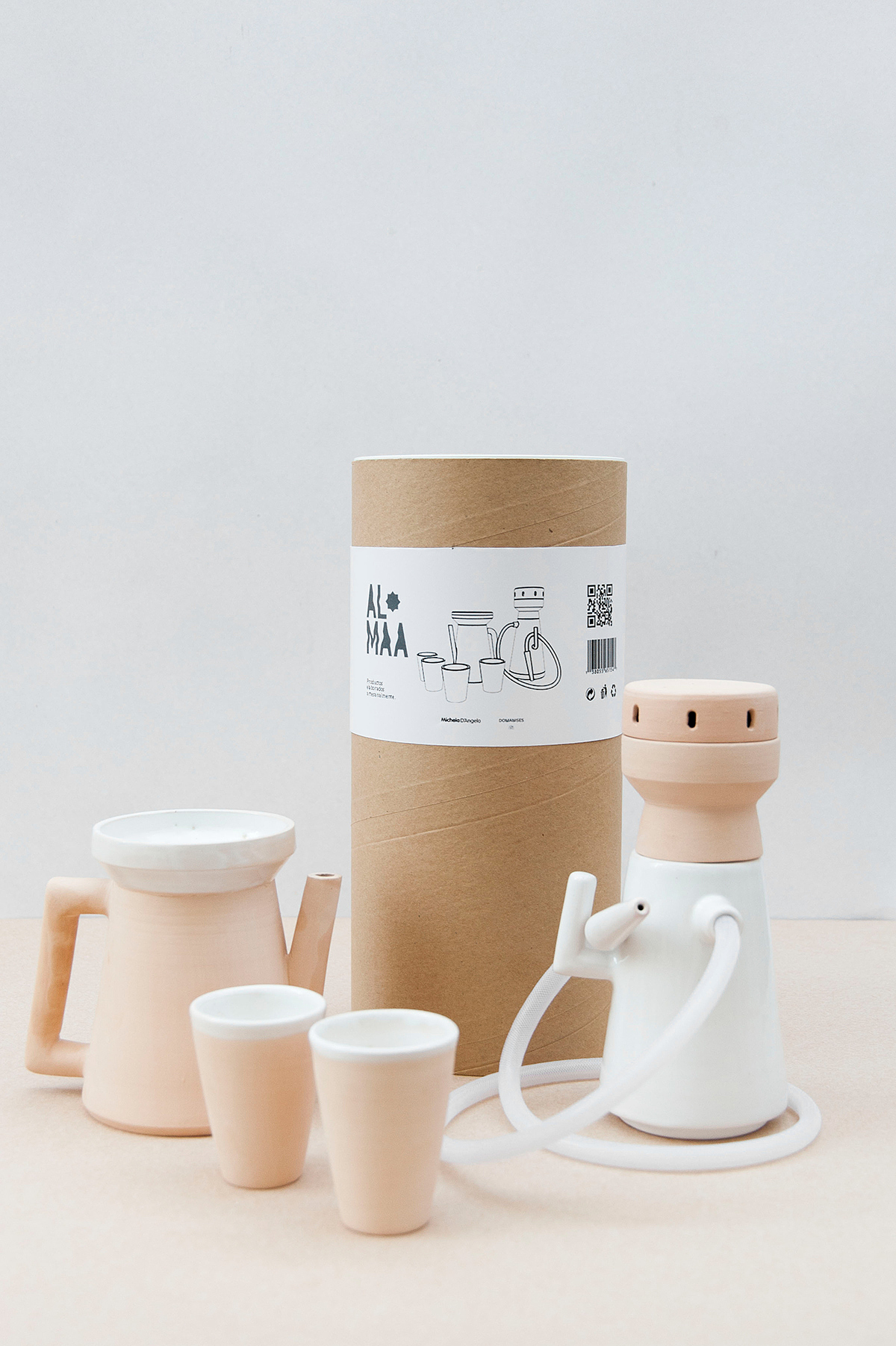 Make tea，suit，Hand drawn，