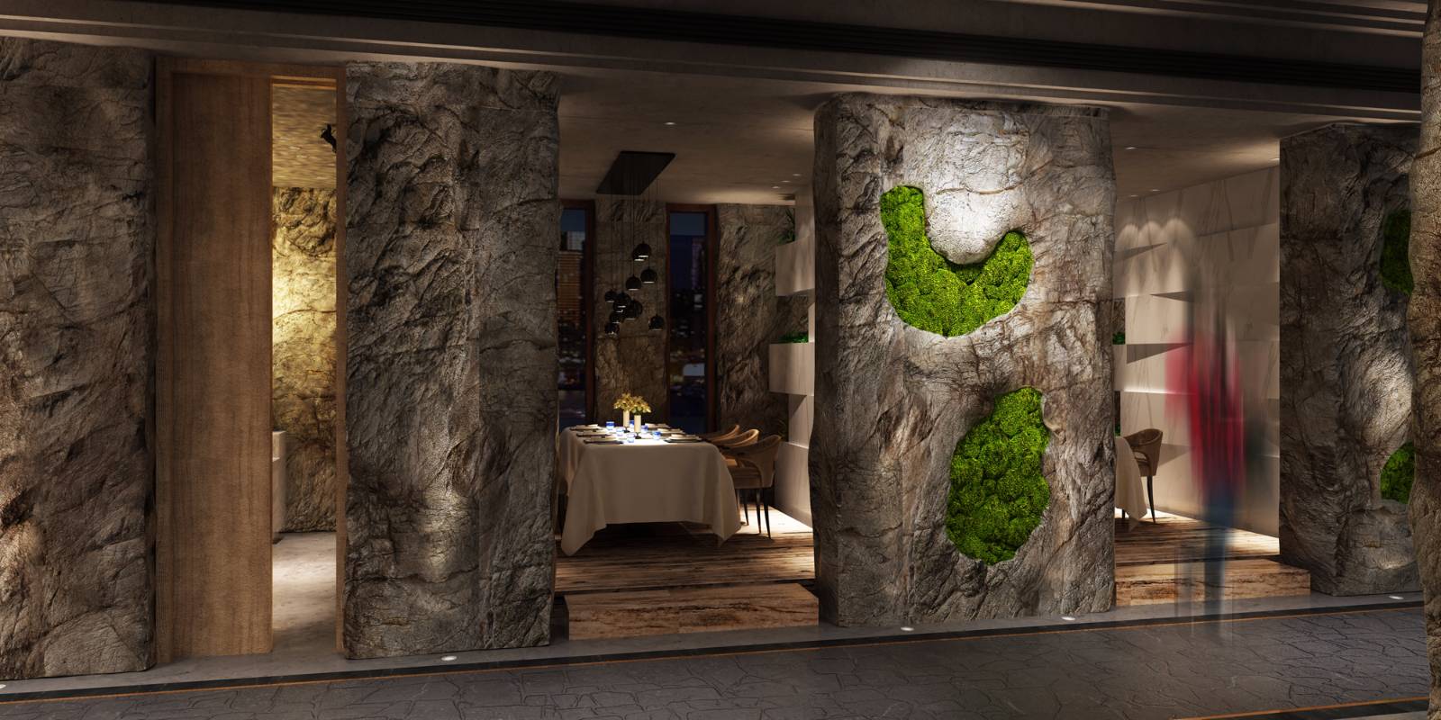 space，Restaurant，