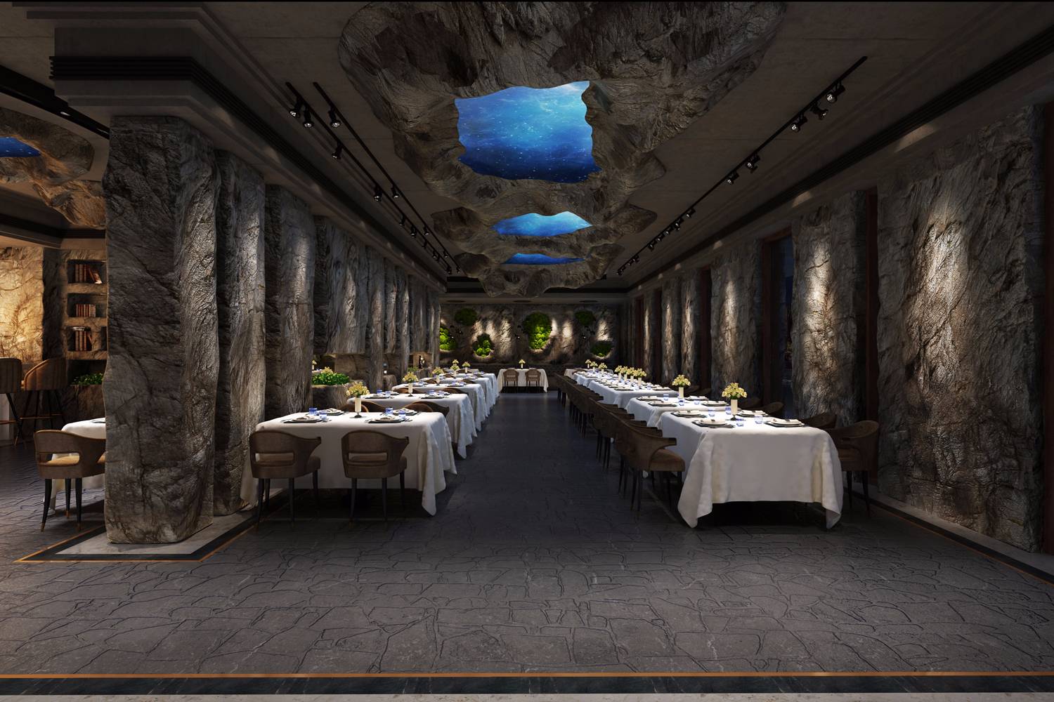 space，Restaurant，