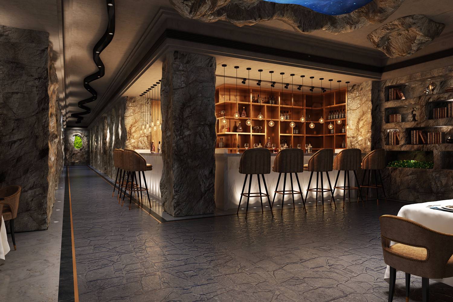 space，Restaurant，