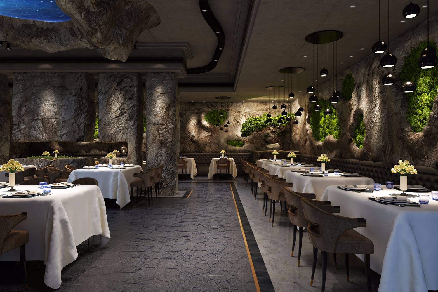 space，Restaurant，