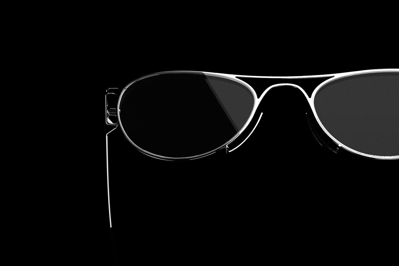 Boom Studio，glasses，Luminous，Ultra thin metal，light glasses，