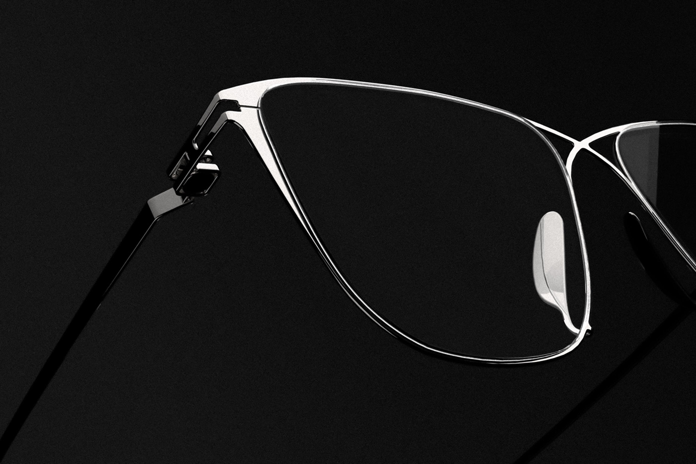 Boom Studio，glasses，Luminous，Ultra thin metal，light glasses，