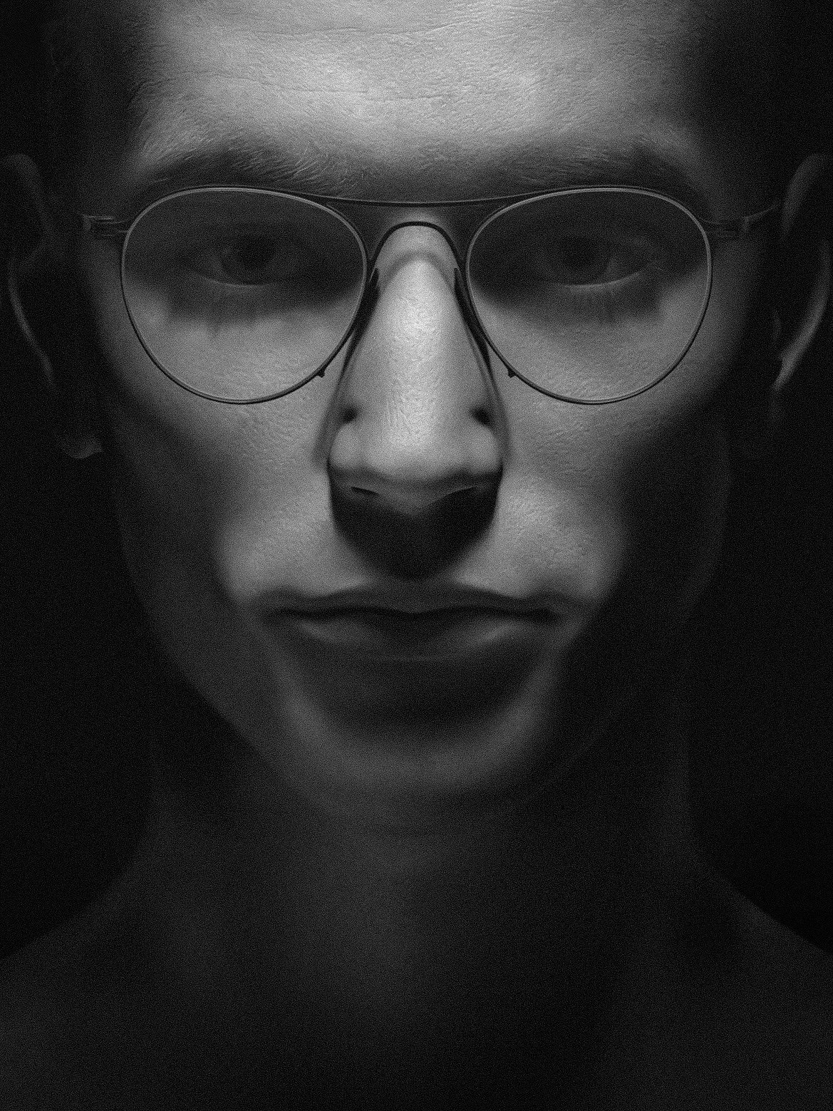 Boom Studio，glasses，Luminous，Ultra thin metal，light glasses，