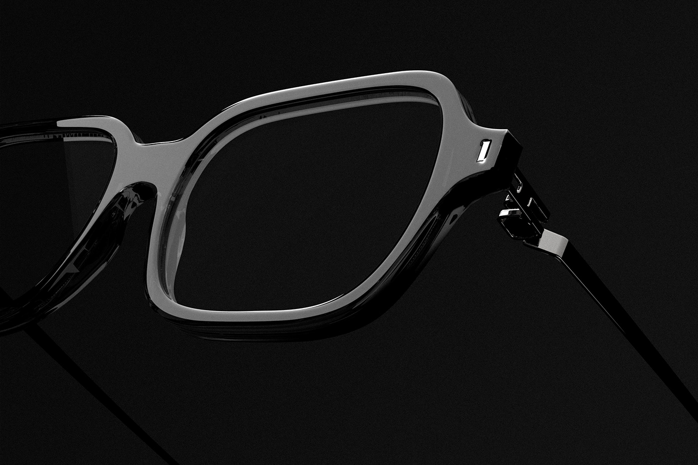 Boom Studio，glasses，Luminous，Ultra thin metal，light glasses，