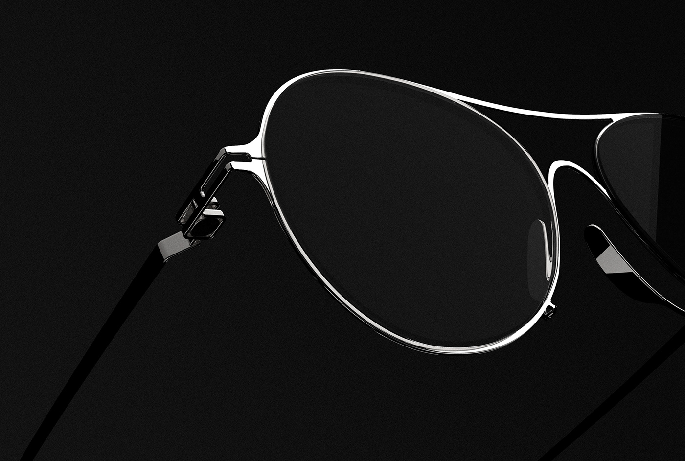 Boom Studio，glasses，Luminous，Ultra thin metal，light glasses，