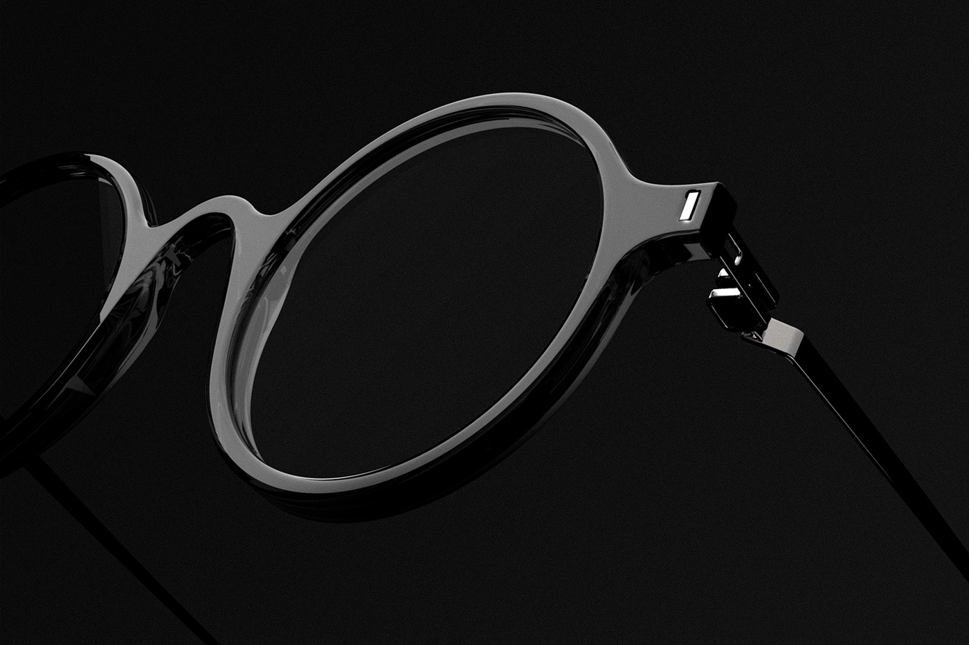 Boom Studio，glasses，Luminous，Ultra thin metal，light glasses，