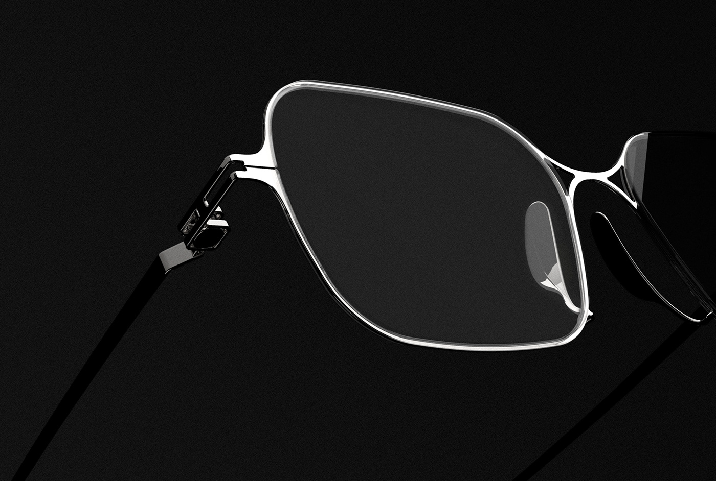 Boom Studio，glasses，Luminous，Ultra thin metal，light glasses，