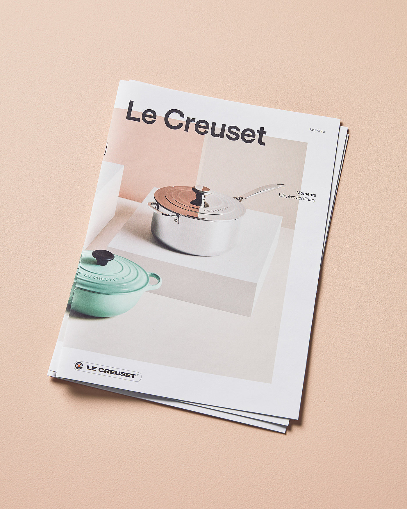 Le Creuset，广告，锅具，珐琅铸铁，