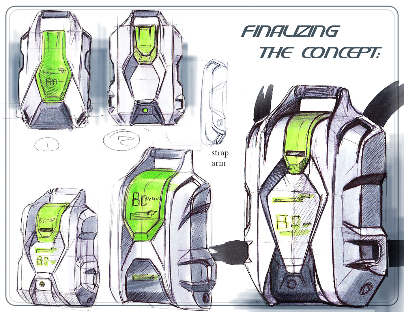 Sergey Velet，lawn mower，lawn，Hand drawn，design sketch，