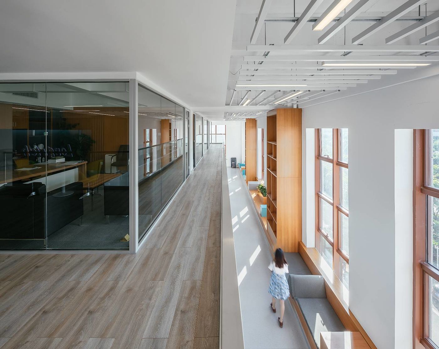 space，to work in an office，Suzhou seven design center，