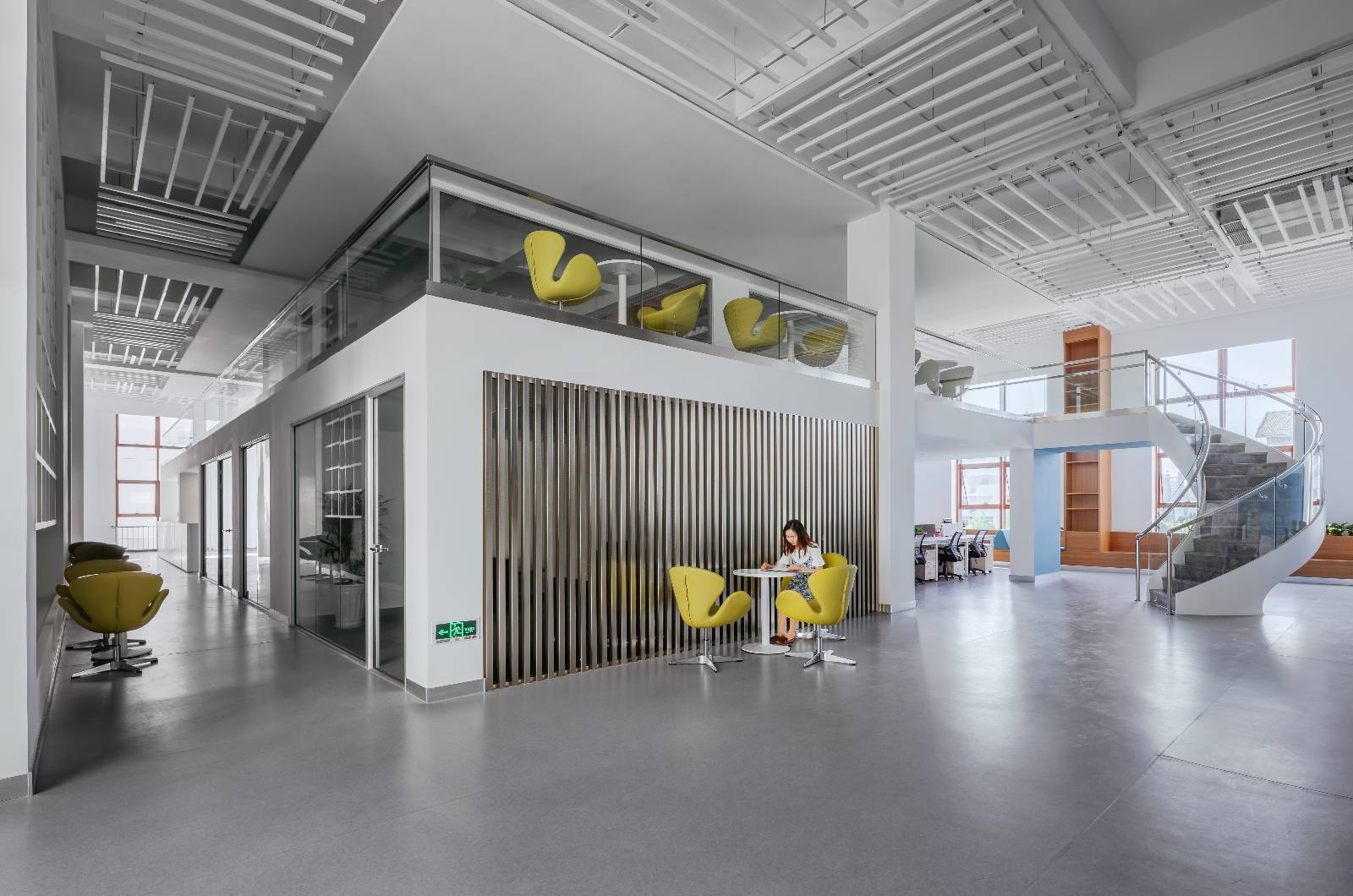 space，to work in an office，Suzhou seven design center，