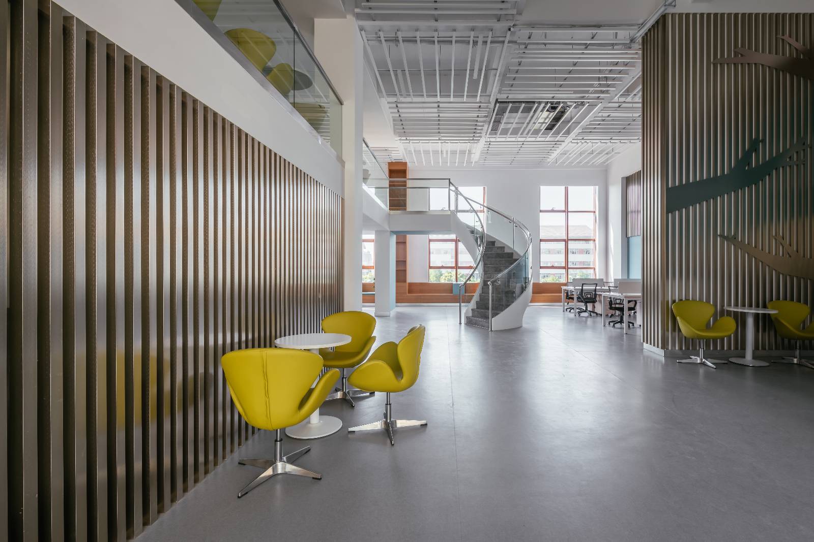 space，to work in an office，Suzhou seven design center，