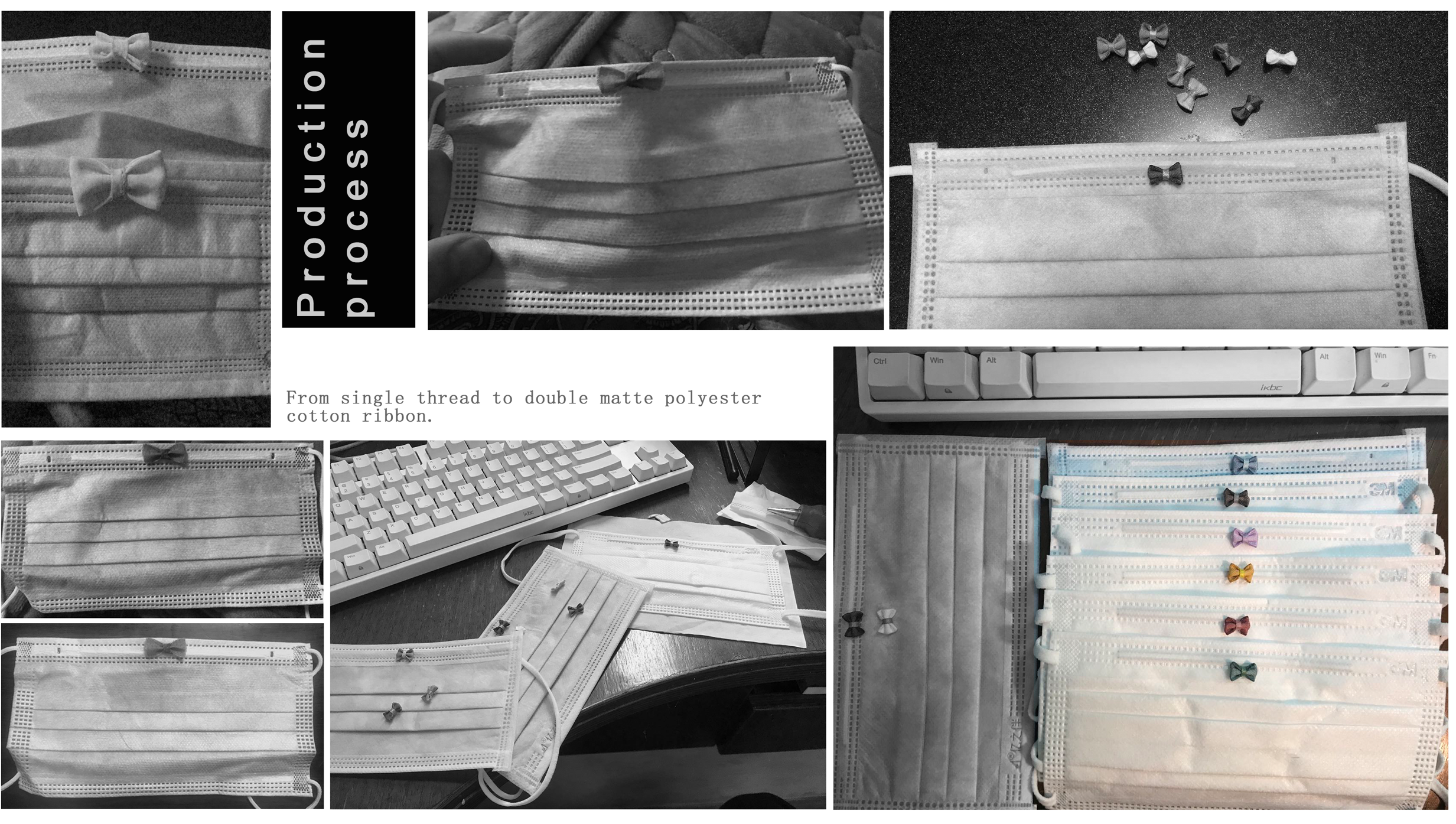 Mask，Bow tie，Ritual sense，formal，Mini，collocation，life，