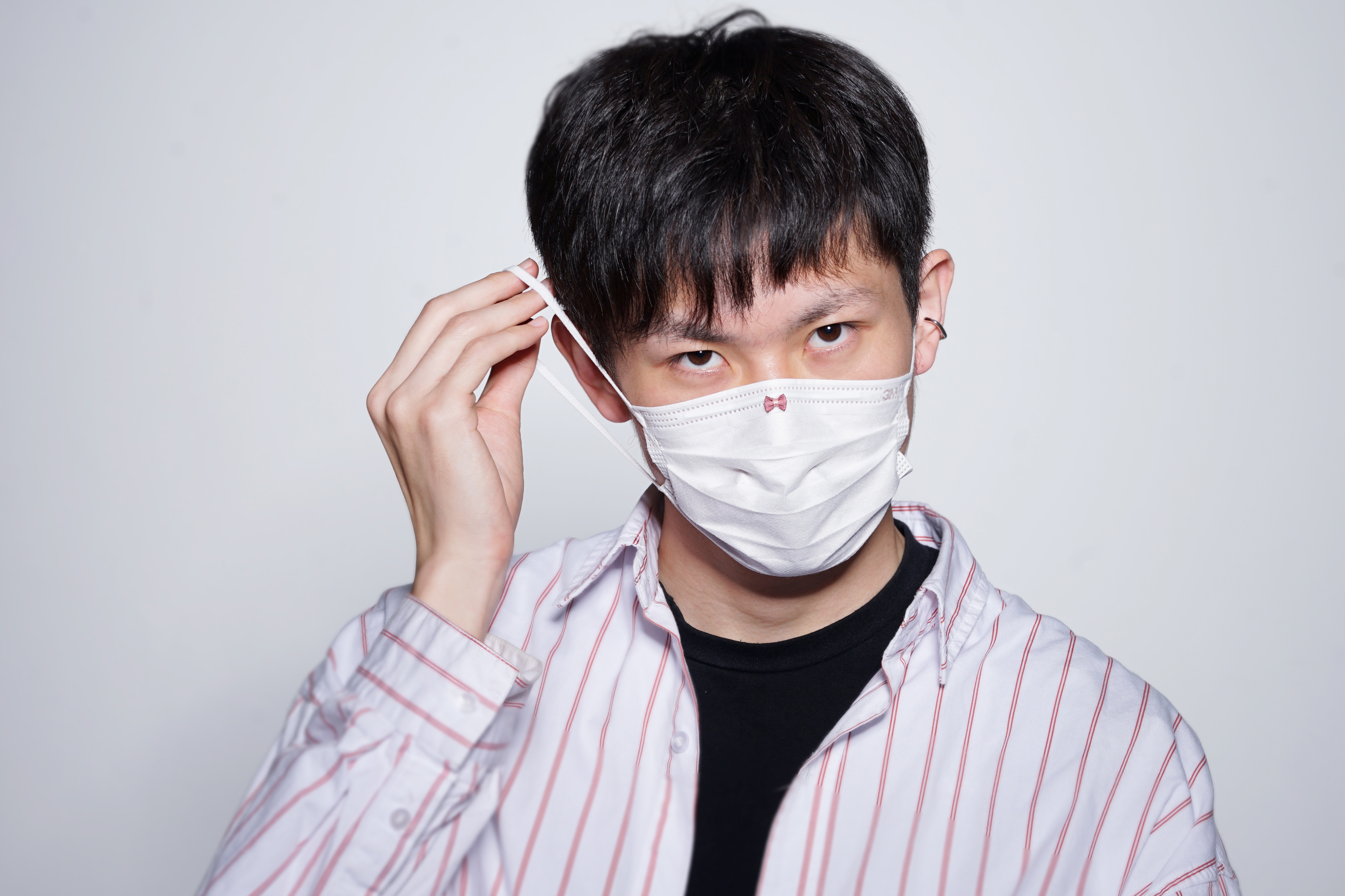 Mask，Bow tie，Ritual sense，formal，Mini，collocation，life，