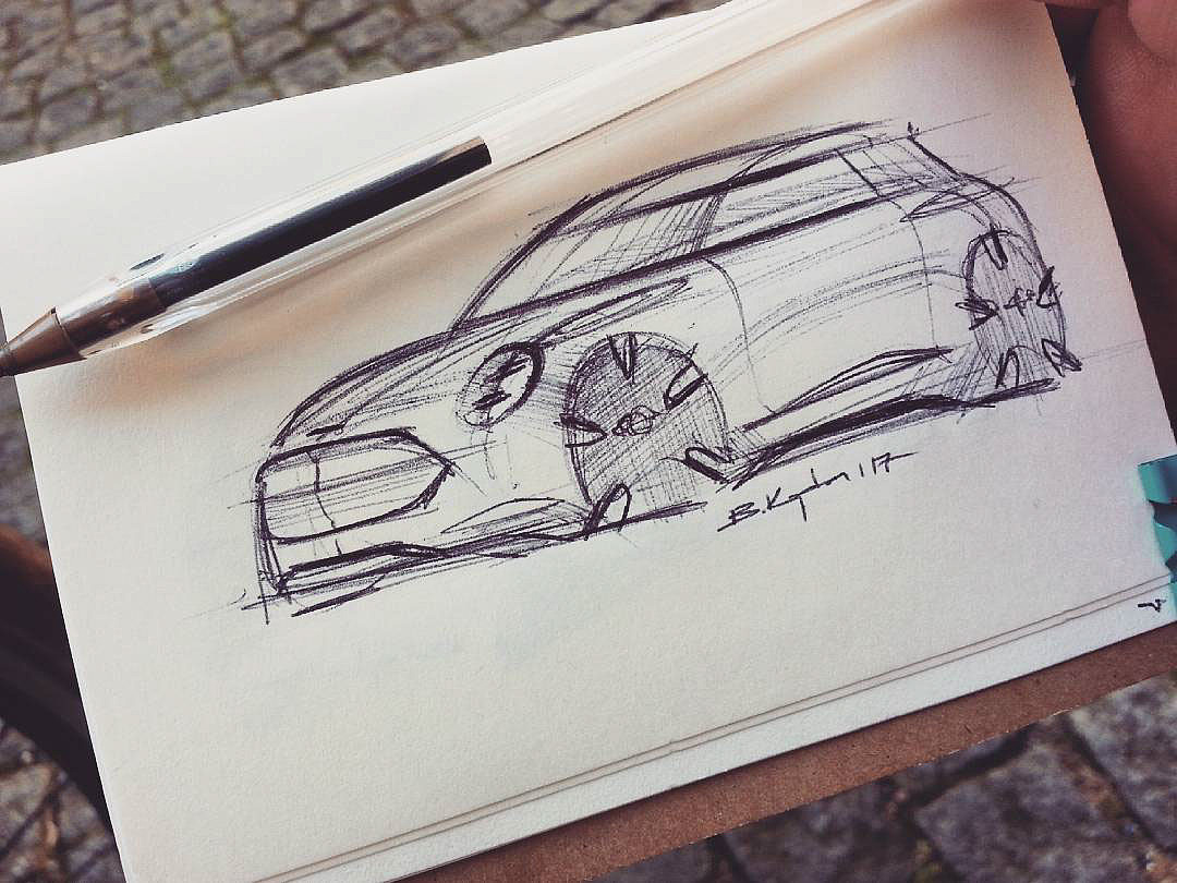 Hand drawn，automobile，Multi graph，