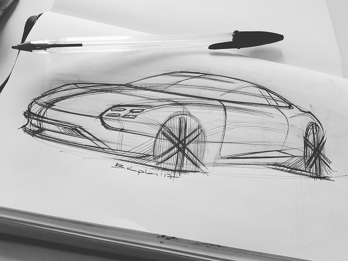 Hand drawn，automobile，Multi graph，