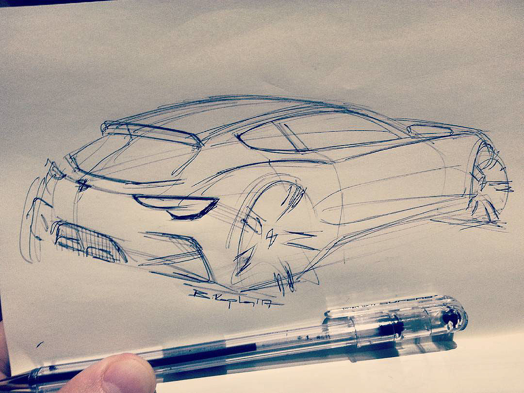 Hand drawn，automobile，Multi graph，