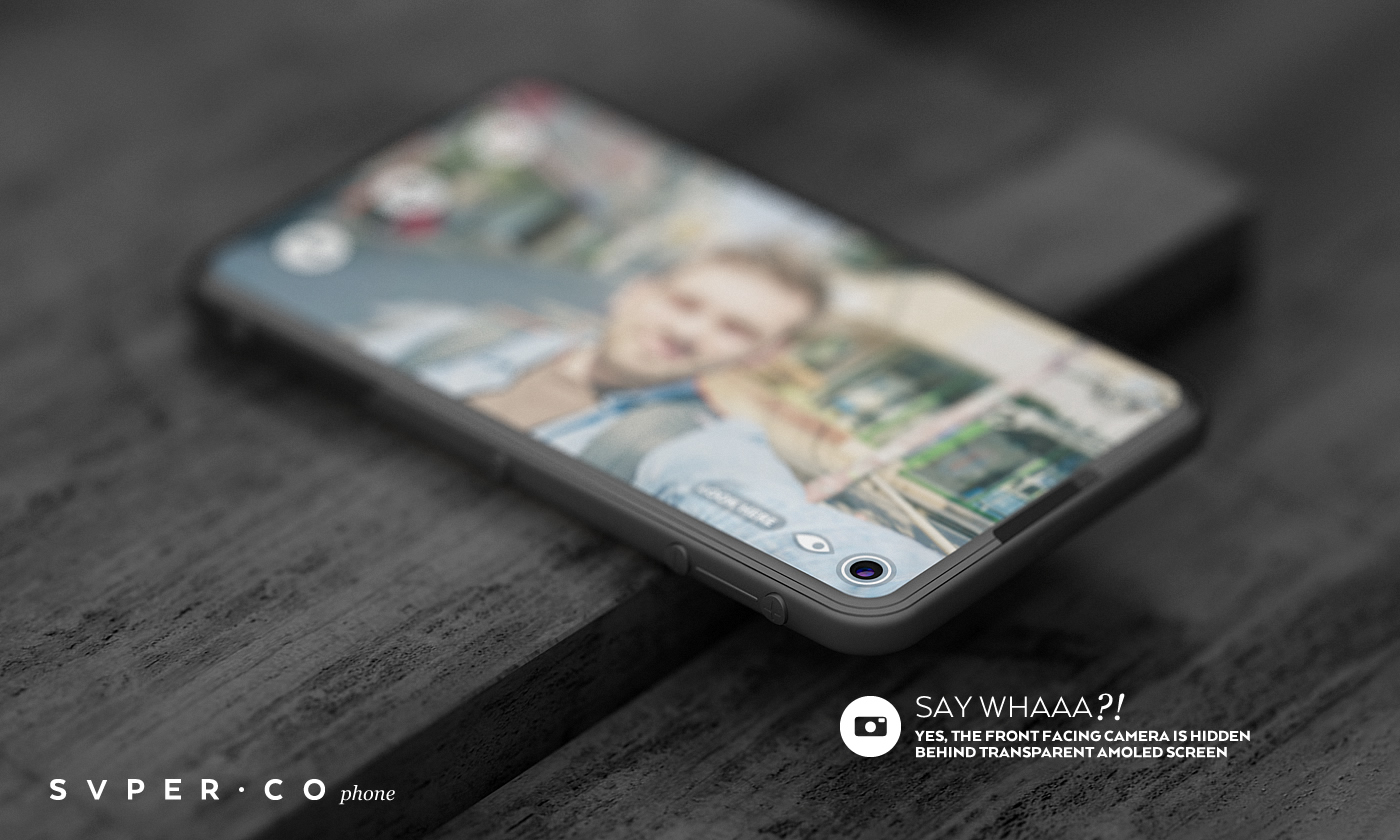 technology，Smartphone I，camera，fingerprint identification，AMOLED transparent display，