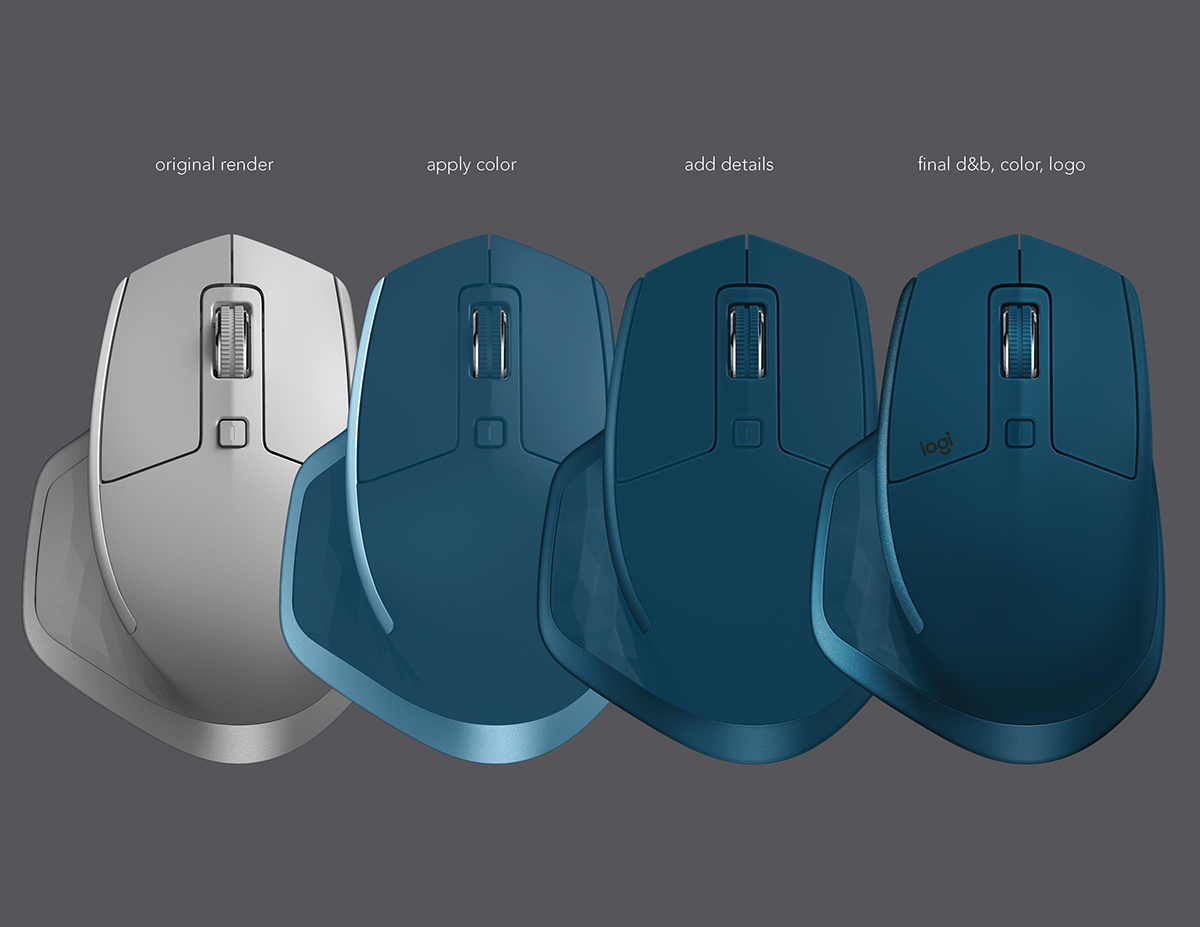 Logitech，wireless，mouse，Tricolor，