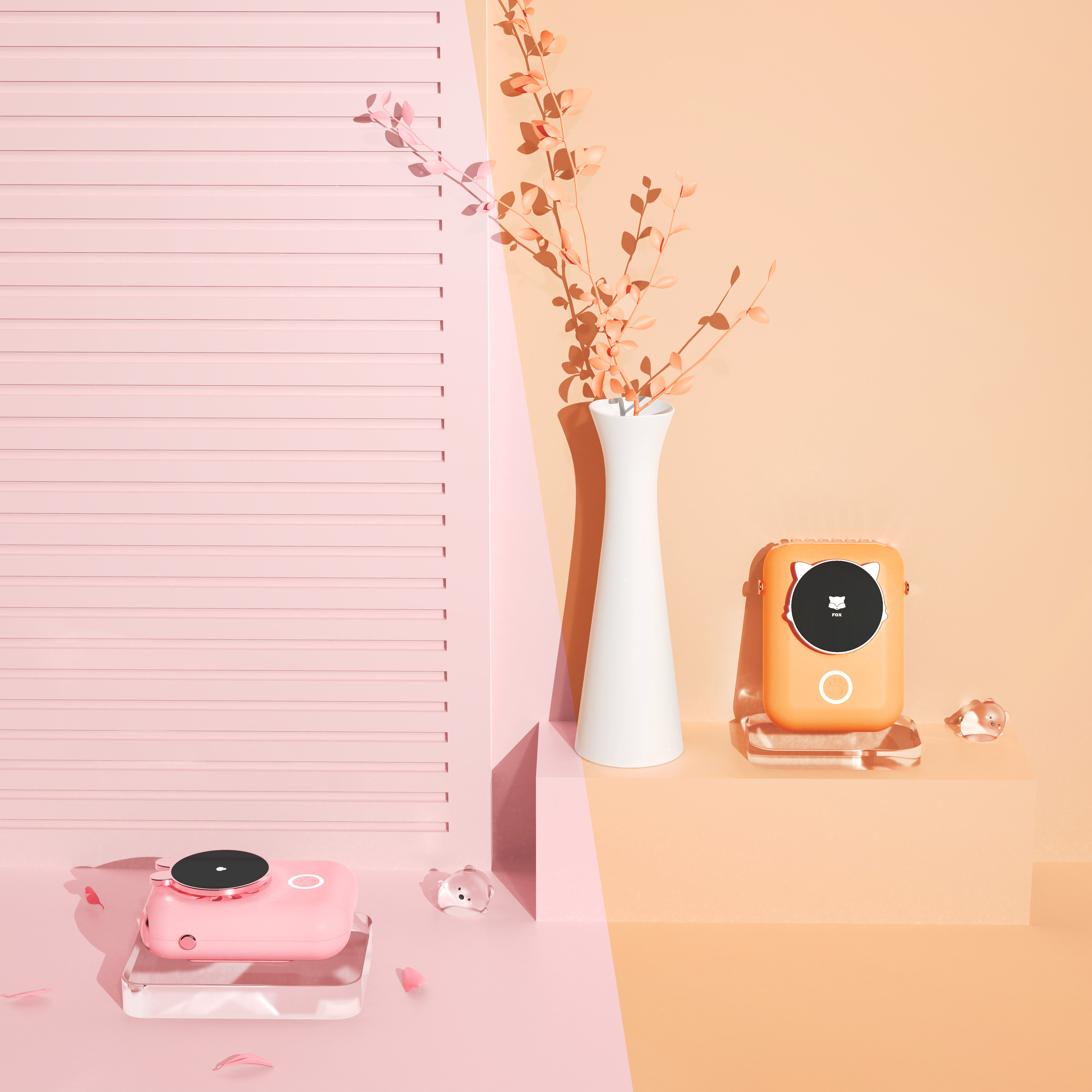 youth，vitality，color，Small fan，Simplicity，