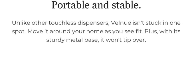 Velnue，portable，No contact，Liquid soap，