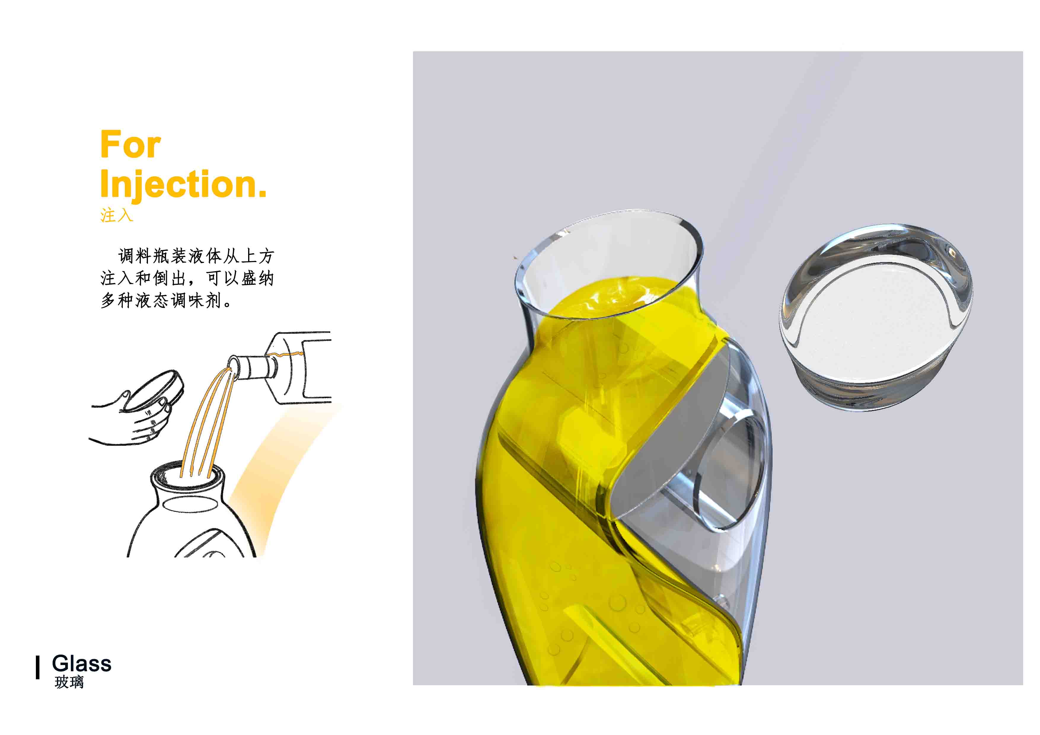 Creative seasoning bottle，