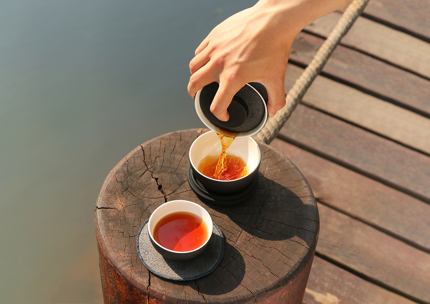 Travel tea set，