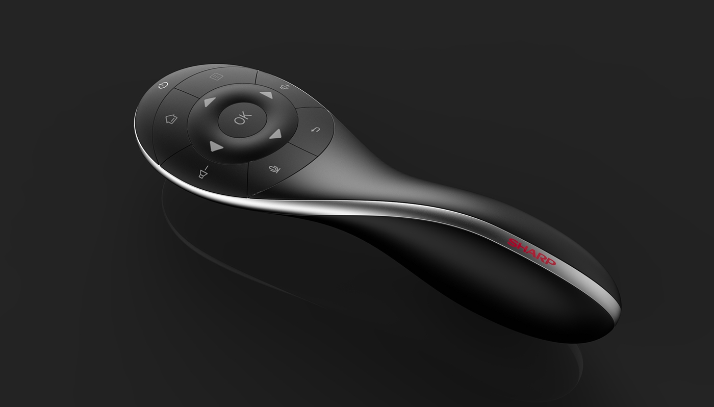 Remote control，curve，beautiful，texture，AQUOS，