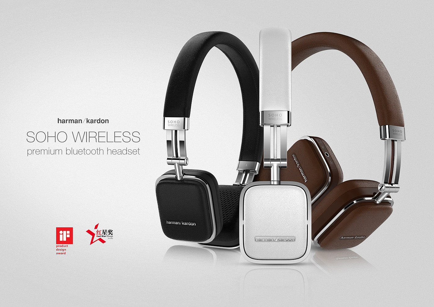 If Award，Red Star Award，Wireless headset，Bluetooth，nfc，Touch control，