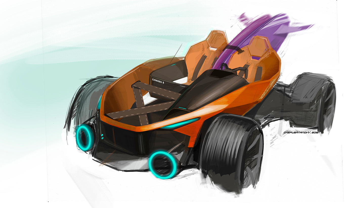 automobile，Hand drawn，aggregate，Multi graph，