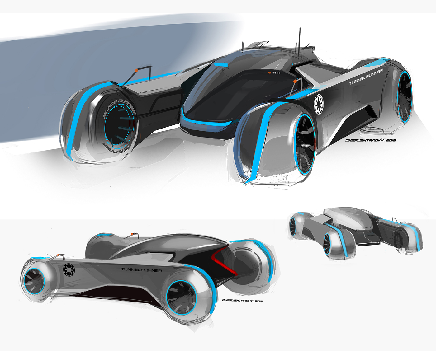 automobile，Hand drawn，aggregate，Multi graph，